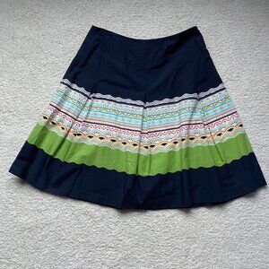 Talbots navy skirt size 8 petite